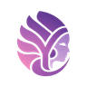 Logo de Yaocíhuatl, perfil minimalista de mujer guerrera